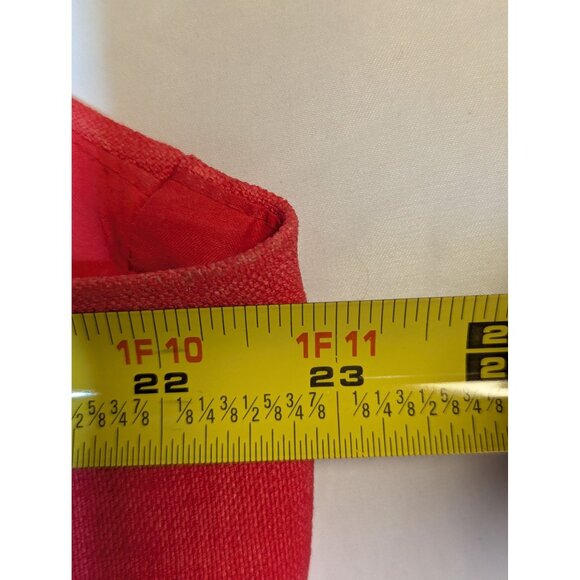 Jones Studio Coral Sleeveless Sheath Dress Size 18W Lightweight Linen Blend - Picture 5 of 8